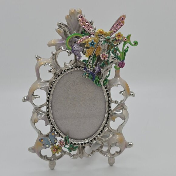 VINTAGE KIRKS FOLLY FAIRY OF THE FLOWERS PICTURE FRAME - Picture 1 of 6
